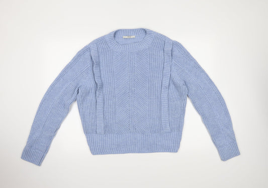 George Womens Blue   Pullover Jumper Size L