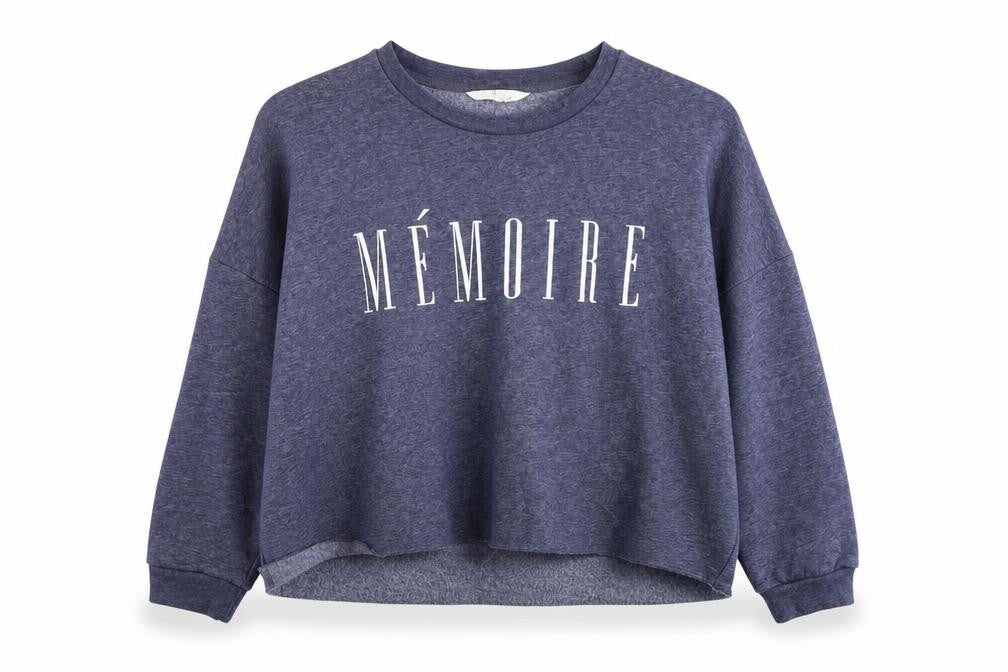 Atmosphere Womens Blue  Jersey Pullover Jumper Size 6  - Memoire