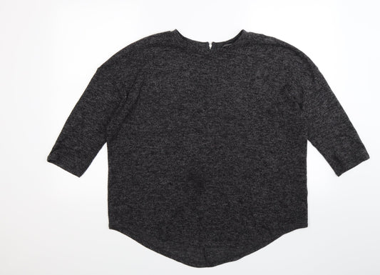 Primark Womens Grey   Pullover Jumper Size M
