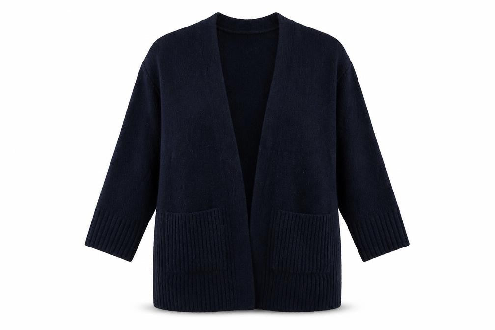 Marks & Spencer Womens Blue  Knit Cardigan Jumper Size M