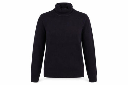 Front view of D-PROJECT women’s purple knit jumper, size M