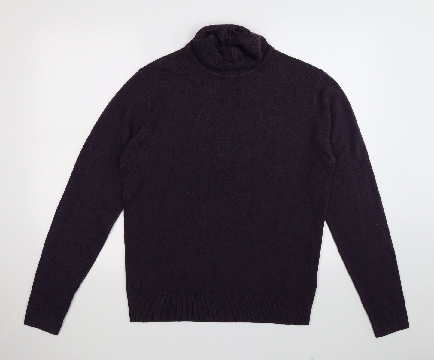 D-PROJECT Womens Purple  Knit Pullover Jumper Size M