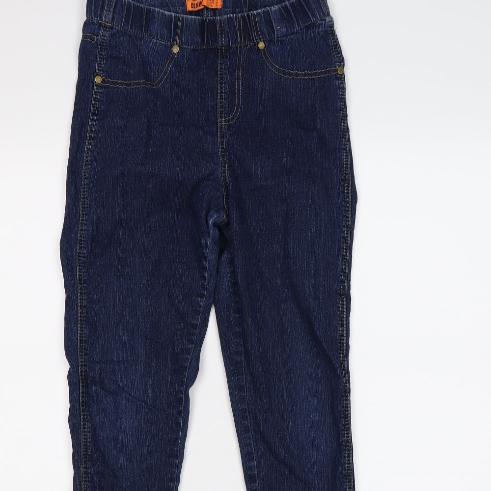 denim co Womens Blue  Denim Jegging Leggings Size 10 L28 in