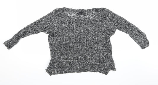 Primark Womens Silver   Pullover Jumper Size 6