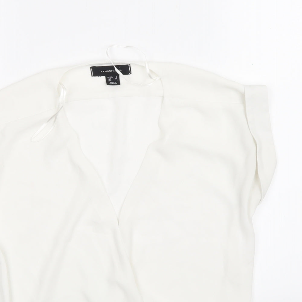 Atmosphere Womens Beige   Basic Blouse Size 6