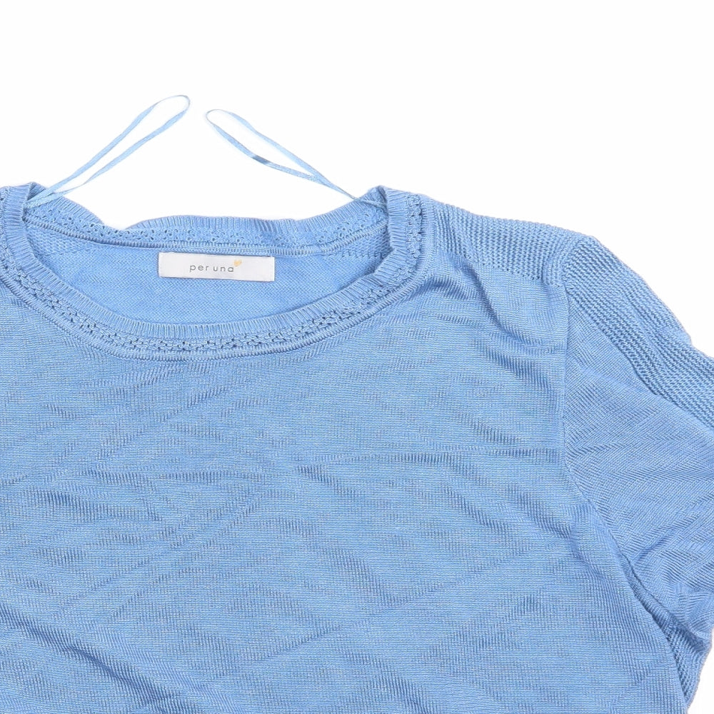 Marks and Spencer Womens Blue   Pullover Jumper Size 20