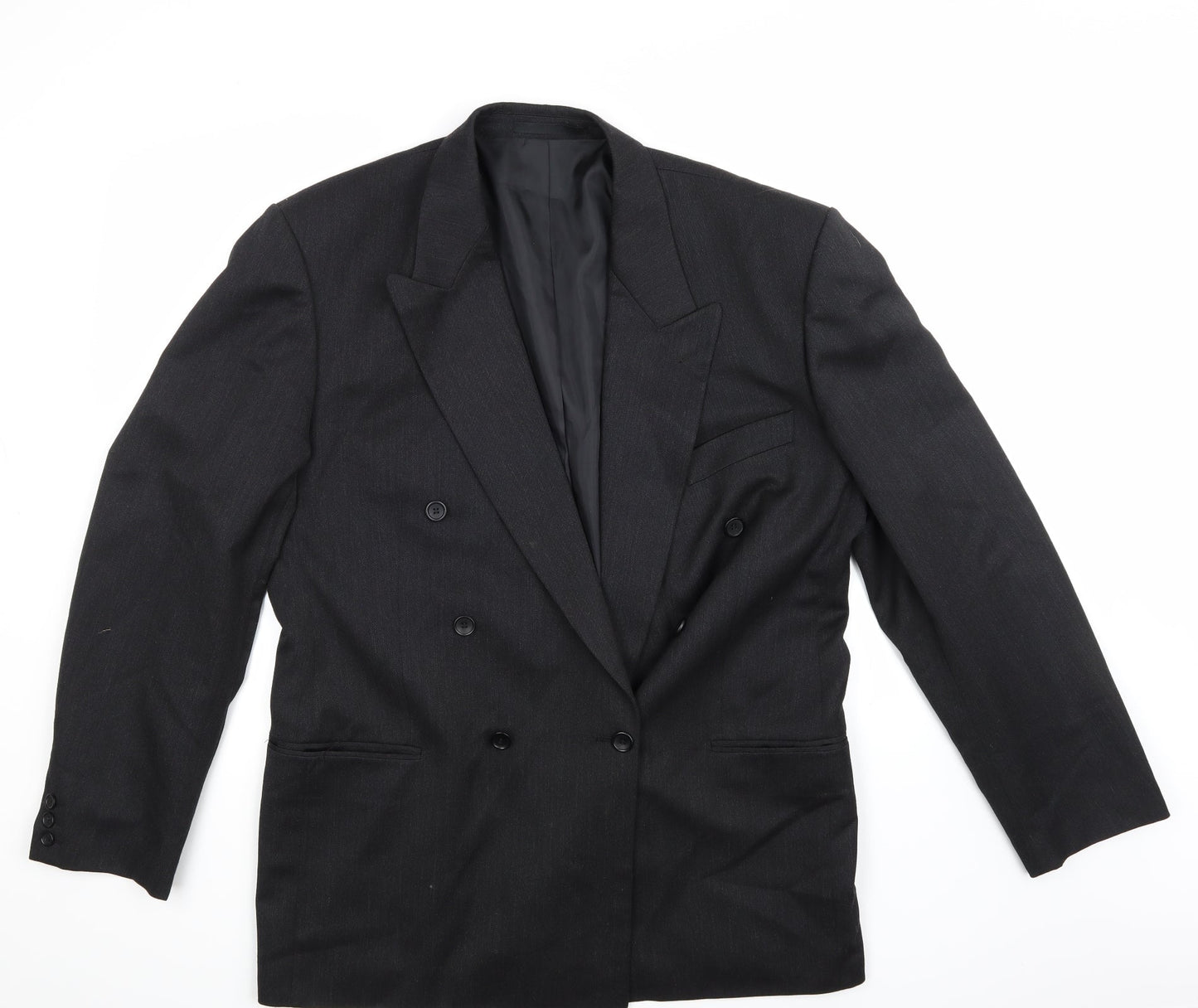 C&A Mens Black   Jacket Suit Jacket Size L