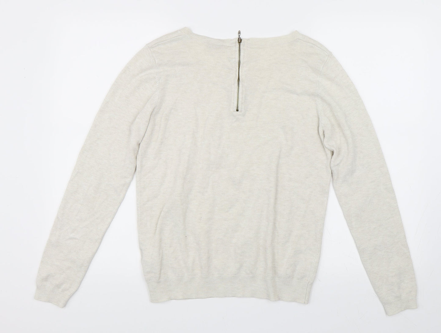 Papaya Womens Beige   Pullover Jumper Size 14