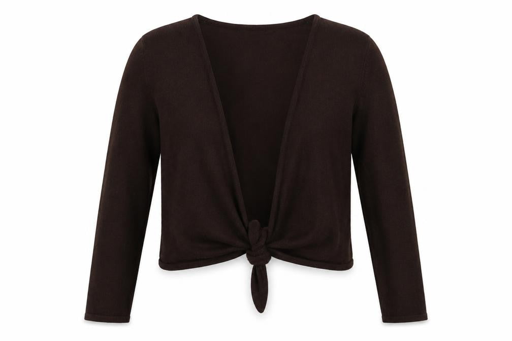 Bonmarché Womens Brown Cardigan Jumper Size XL