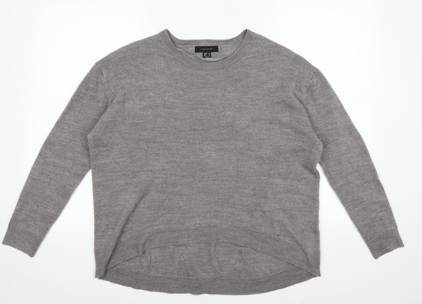 Primark Womens Grey   Pullover Jumper Size 12