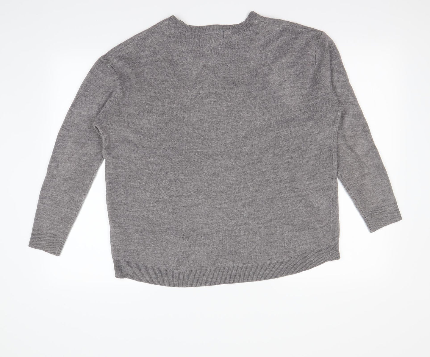 Primark Womens Grey   Pullover Jumper Size 12