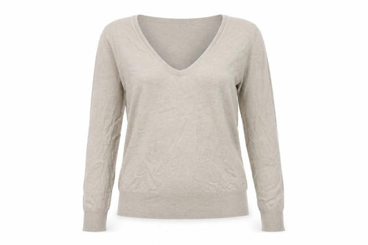 George  Womens Beige   Pullover Sweatshirt Size 12