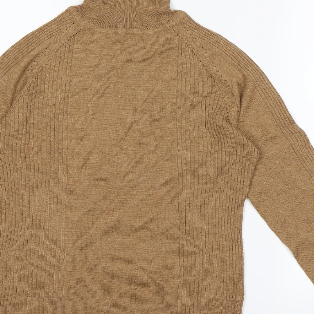 Linea Womens Beige   Pullover Sweatshirt Size M