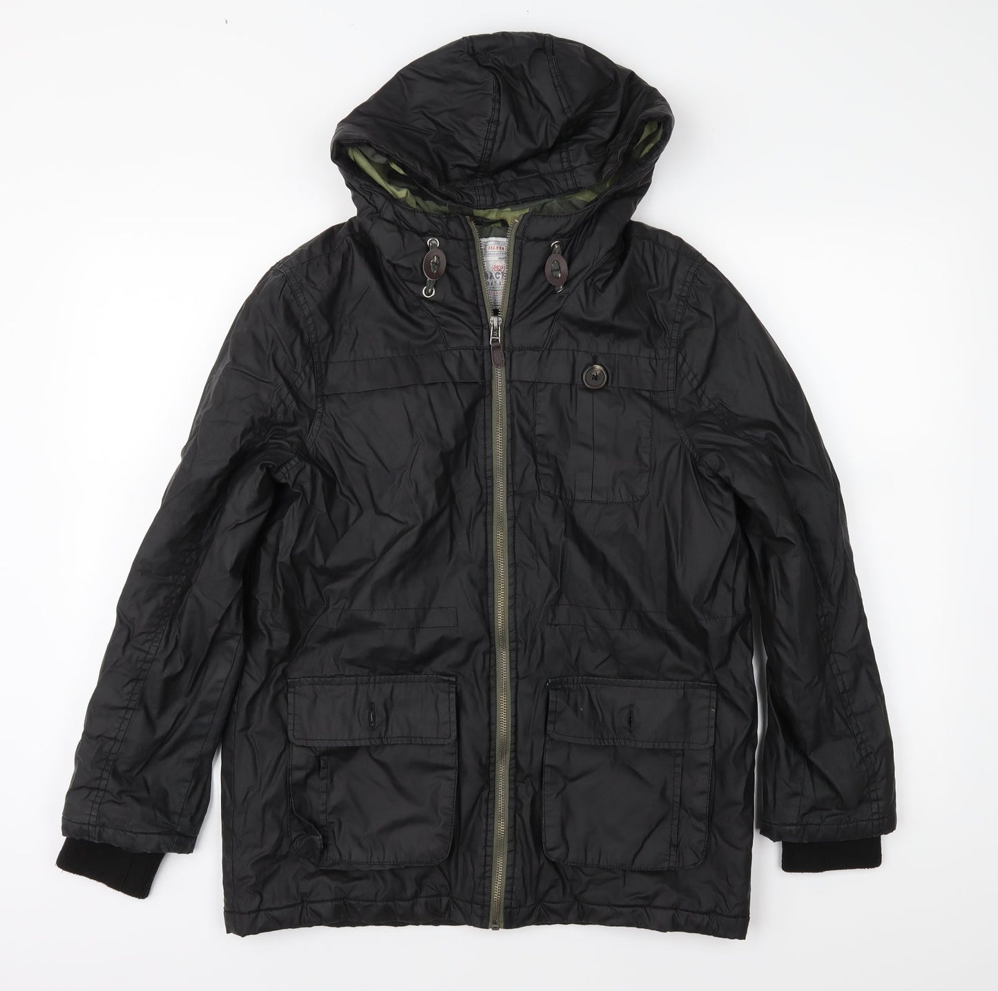 Flipback Boys Brown   Anorak Jacket Size 11-12 Years