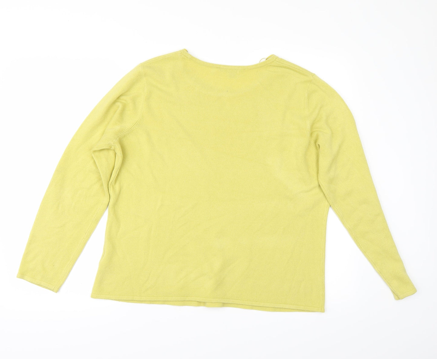 Bonmarché Womens Green   Pullover Jumper Size 18