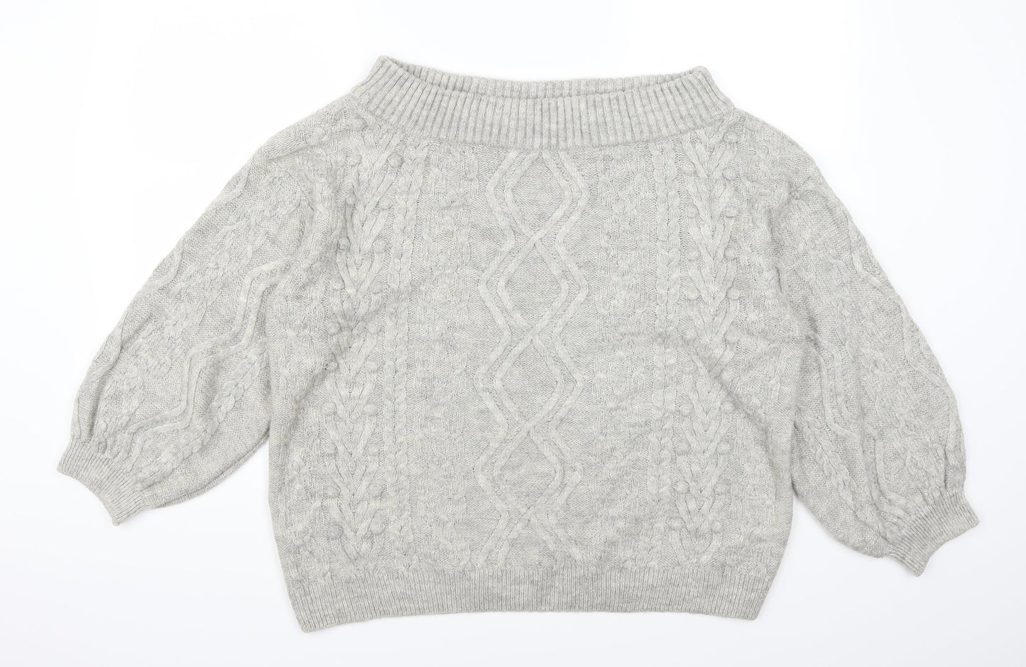 George Womens Grey   Pullover Jumper Size L