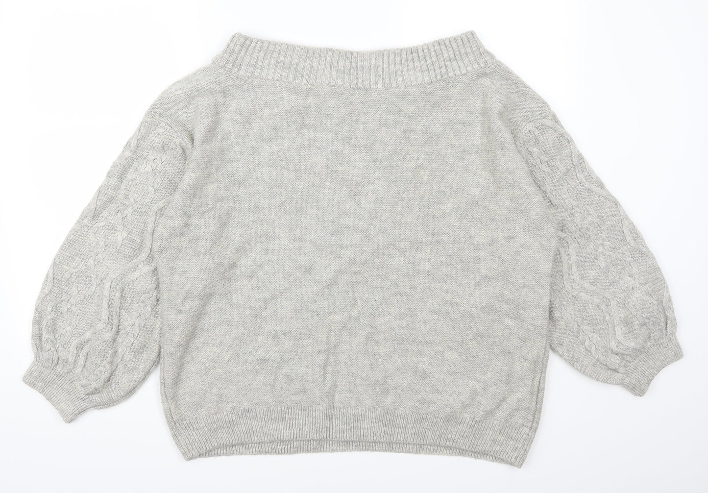 George Womens Grey   Pullover Jumper Size L