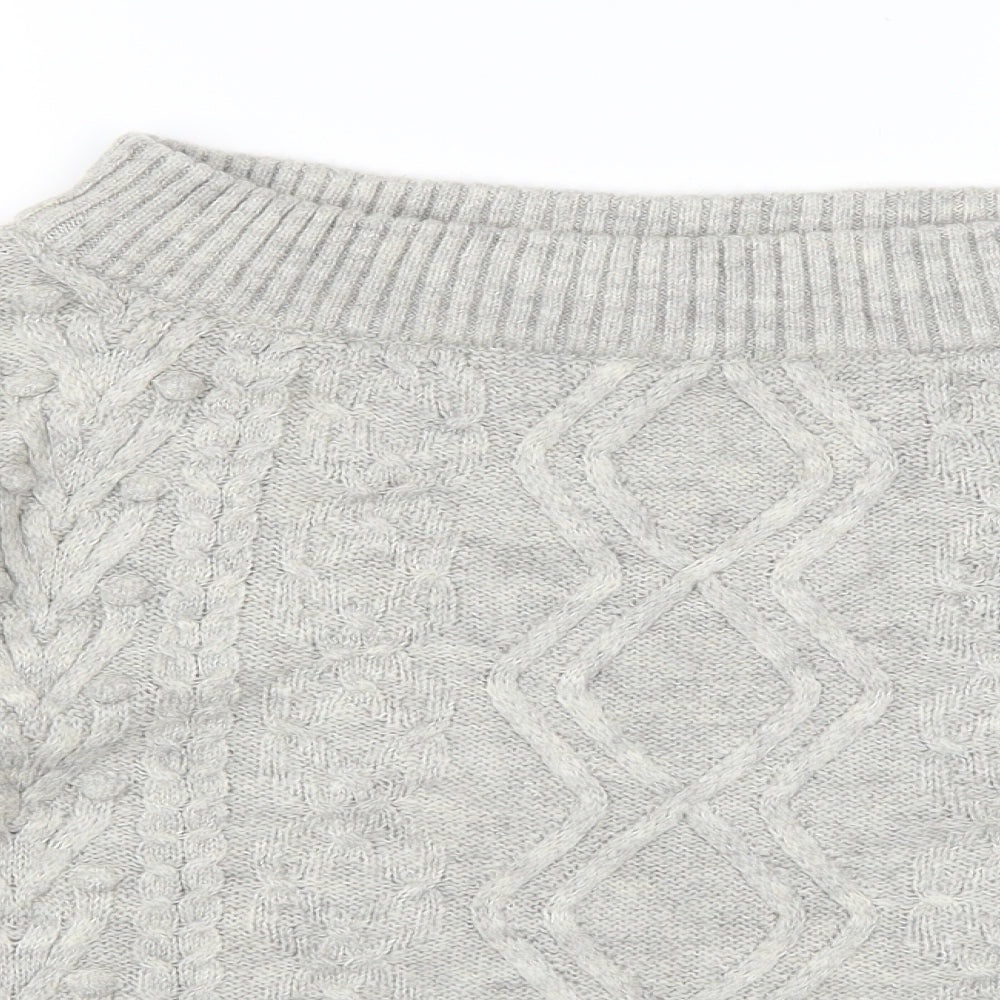 George Womens Grey   Pullover Jumper Size L