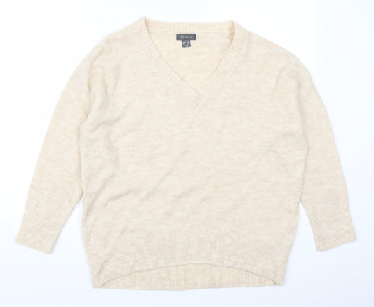 Primark Womens Beige   Pullover Jumper Size 6