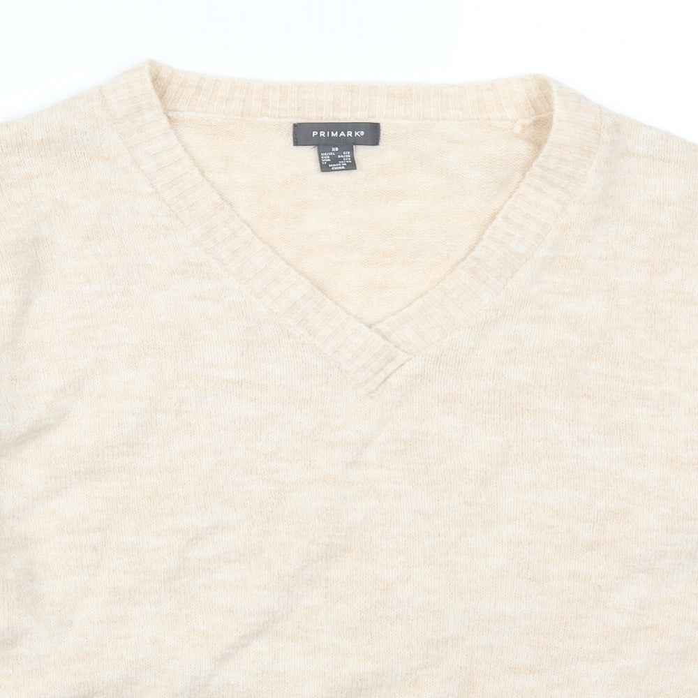 Primark Womens Beige   Pullover Jumper Size 6