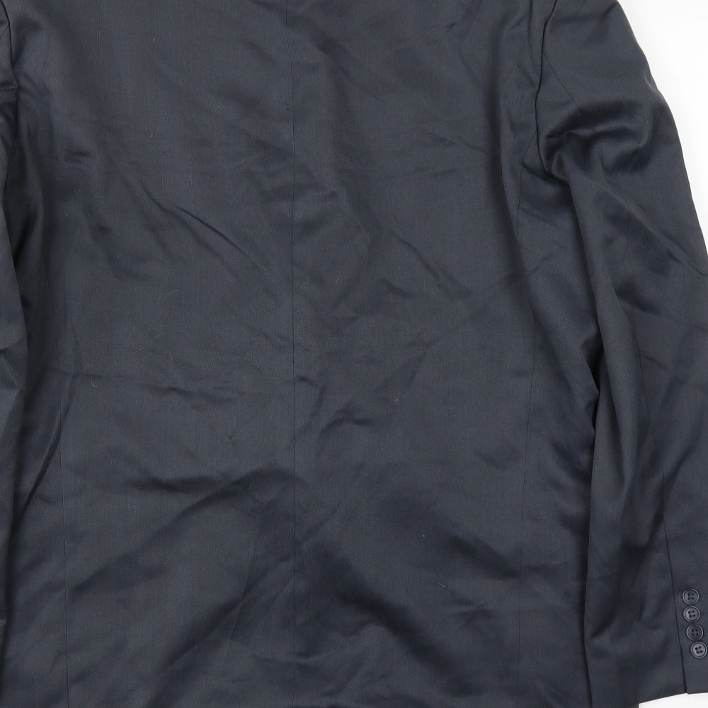 Horne Brothers Mens Blue   Jacket Suit Jacket Size 42