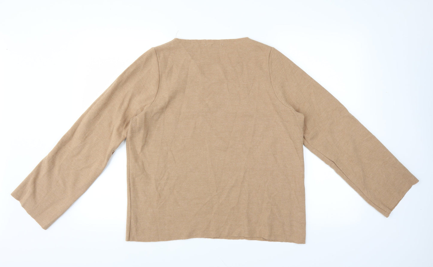 Zara Womens Brown   Pullover Jumper Size S