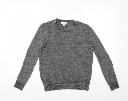 Additional front view of Linea women’s grey jumper, size S