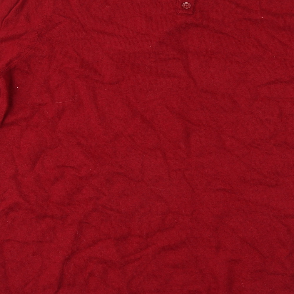 Debenhams Womens Red   Pullover Jumper Size 16