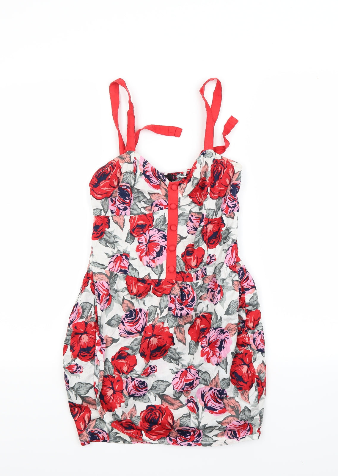 Motel Womens Multicoloured Floral  Camisole Blouse Size S