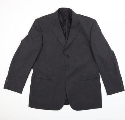 Additional front view of F&F men’s grey jacket blazer, size 42