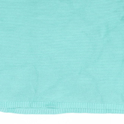 Brand and care label for Damart women’s green jumper, size UK 16