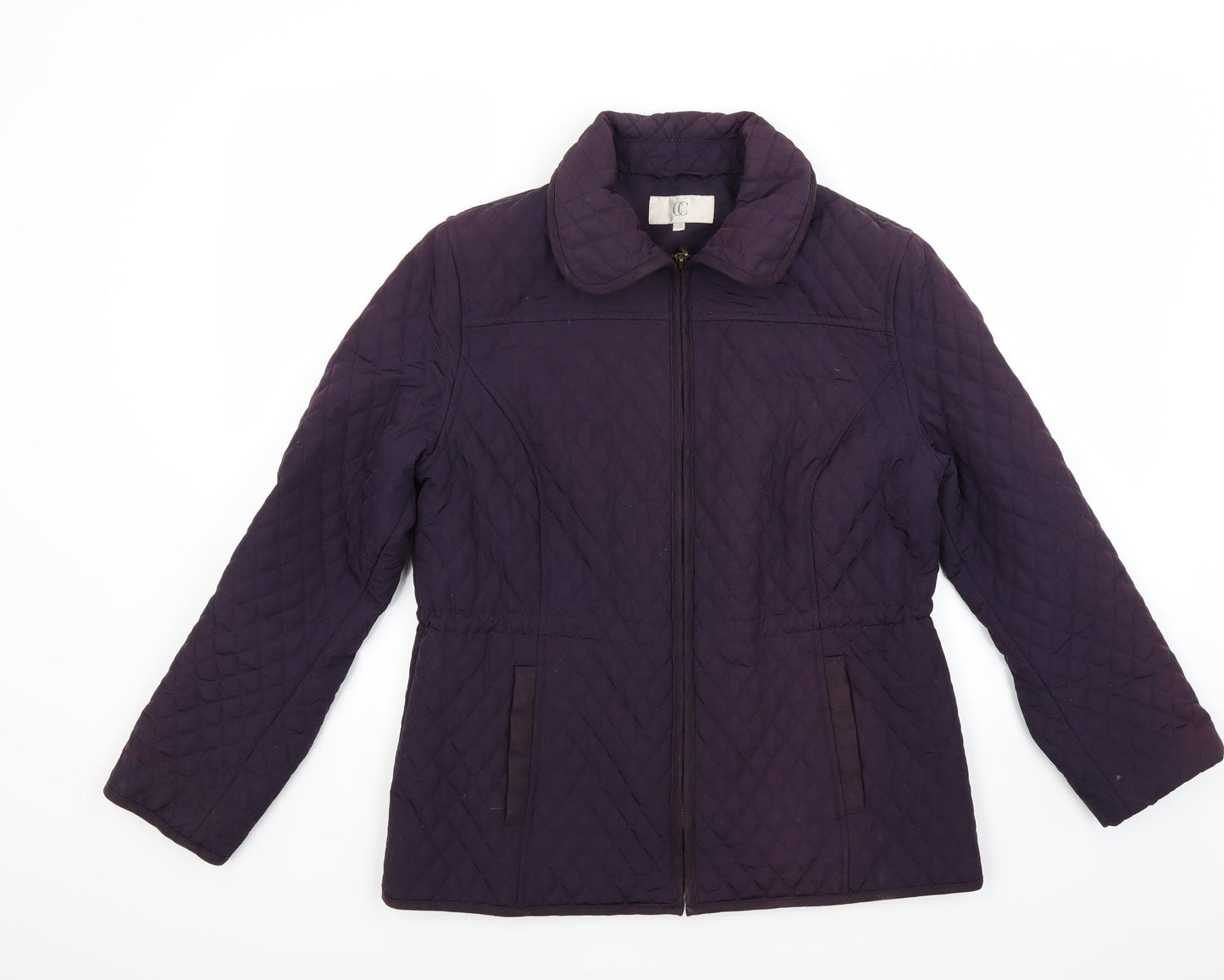 CC Womens Purple   Jacket Coat Size 10