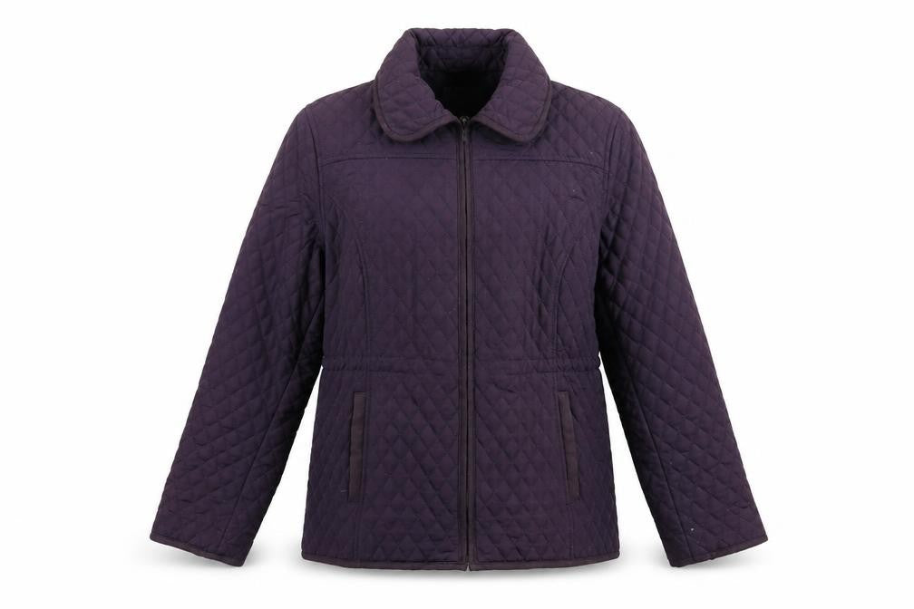 Country Casuals Womens Purple Jacket Coat Size 10