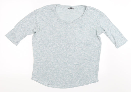 HEMA Womens Blue   Basic T-Shirt Size M