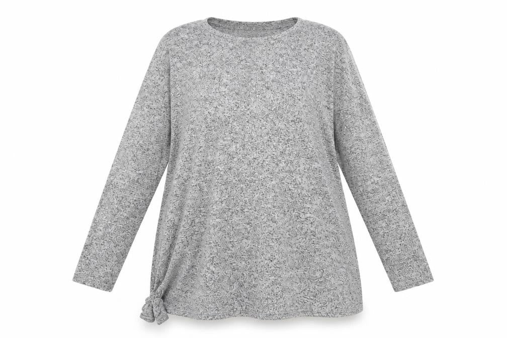 Papaya Womens Grey  Knit Pullover Jumper Size 12