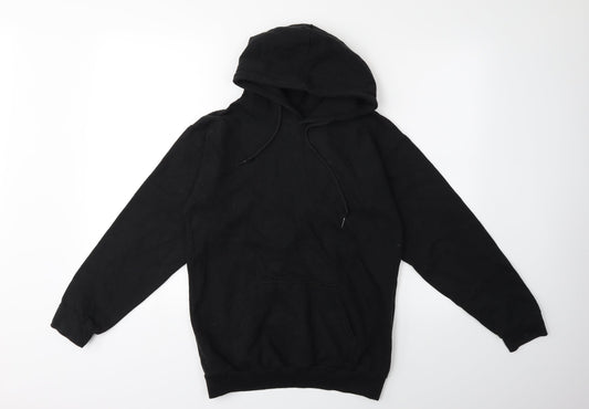 YAA Womens Black   Pullover Hoodie Size S