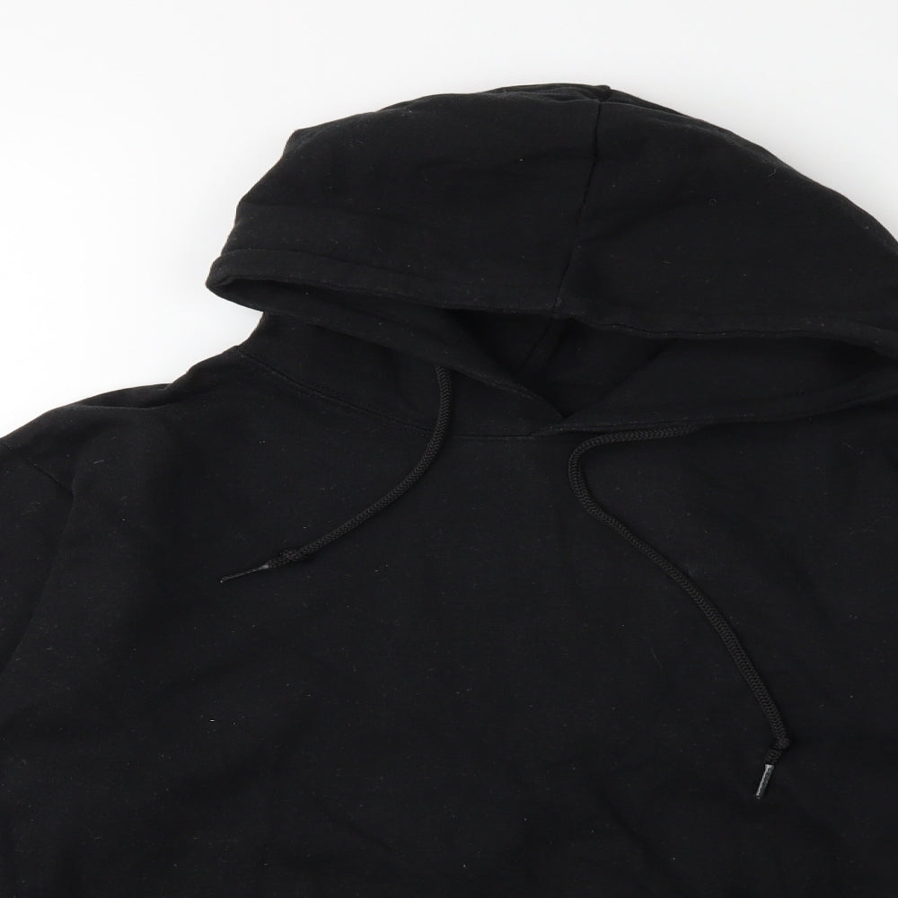 YAA Womens Black   Pullover Hoodie Size S
