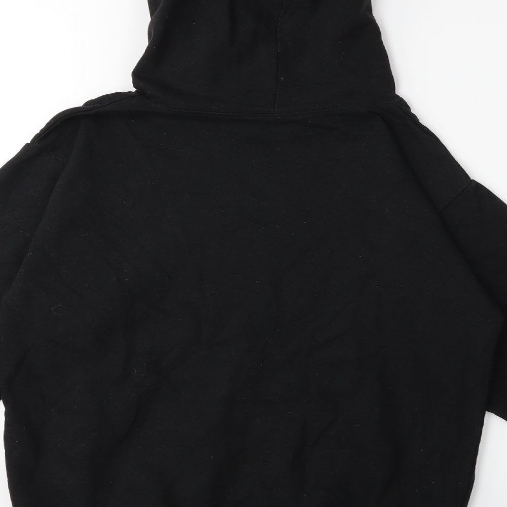 YAA Womens Black   Pullover Hoodie Size S