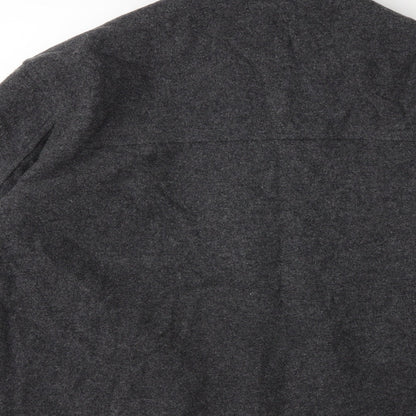 Brand and care label for Next women’s grey jacket coat, size M