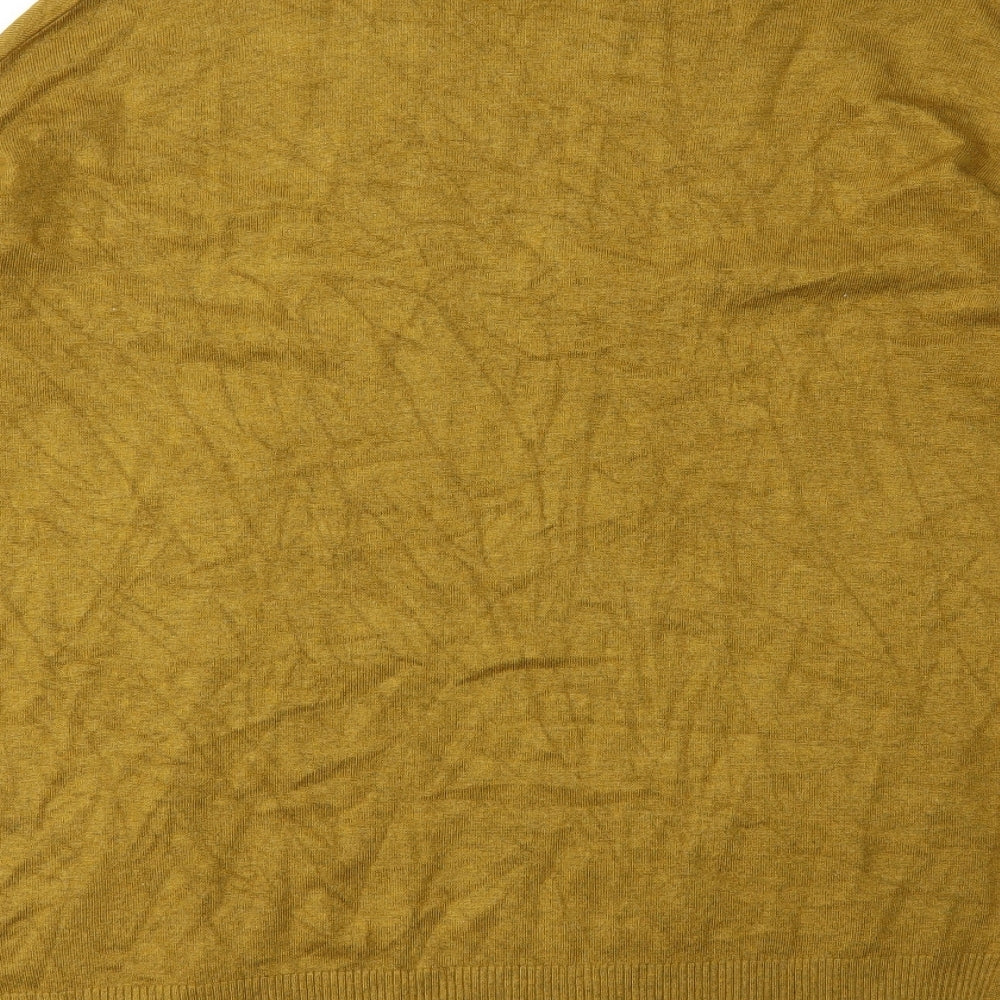 Atmosphere Womens Gold  Knit Cardigan Jumper Size 8