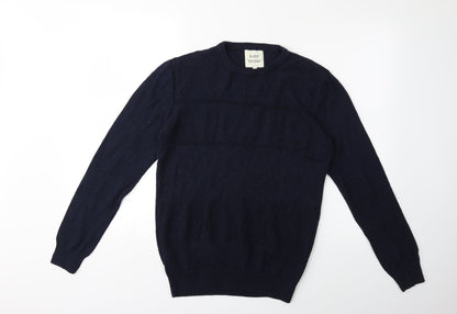 Additional front view of Easy men’s beige knit jumper, size S