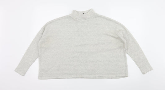 Divided by H&M Womens Ivory  Knit Pullover Jumper Size S