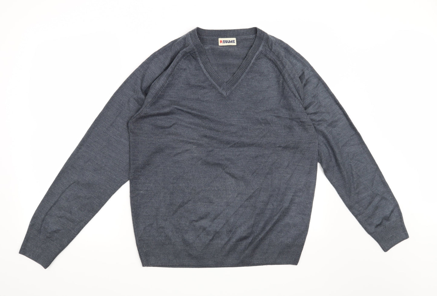 Resume Mens Blue   Pullover Jumper Size S