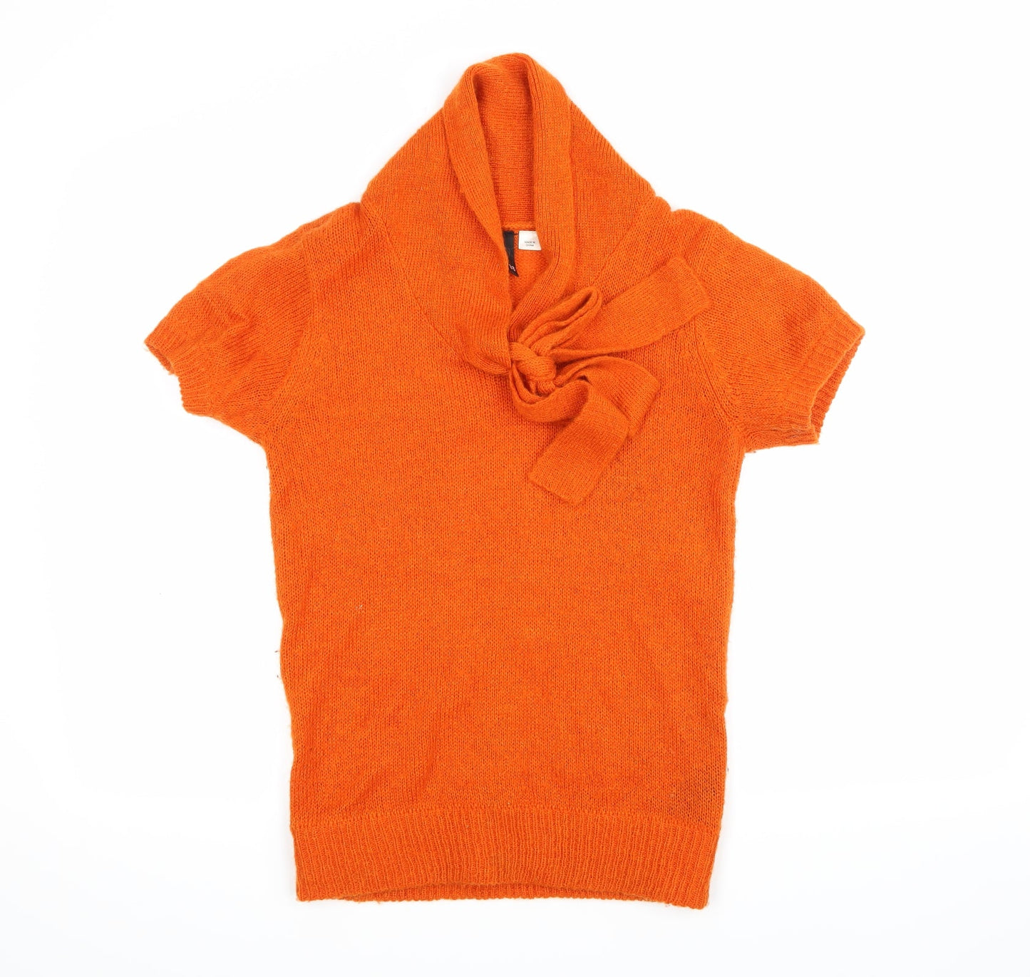 H&M Womens Orange   Pullover Jumper Size 10