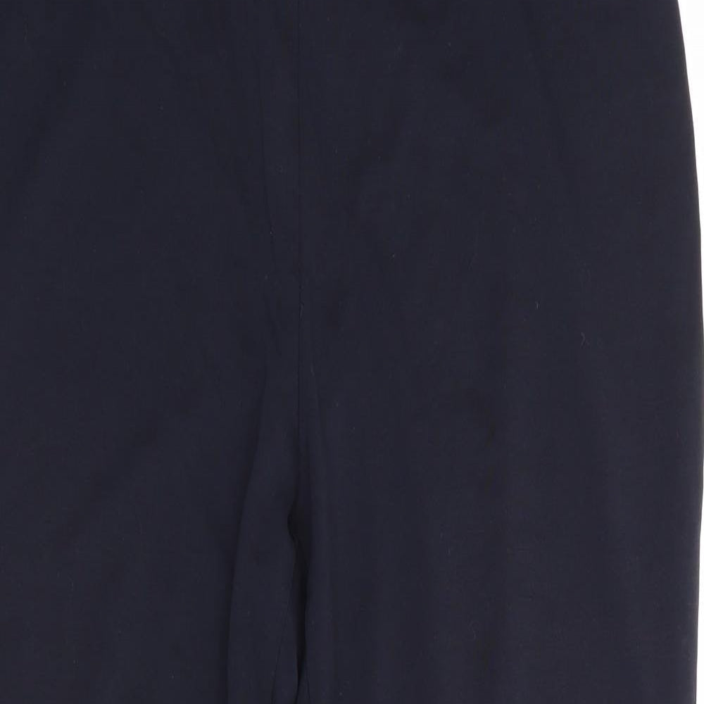 Marks and Spencer Womens Blue   Trousers  Size 14 L26 in