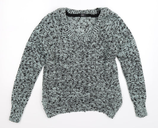 F&F Womens Green  Knit Pullover Jumper Size 6