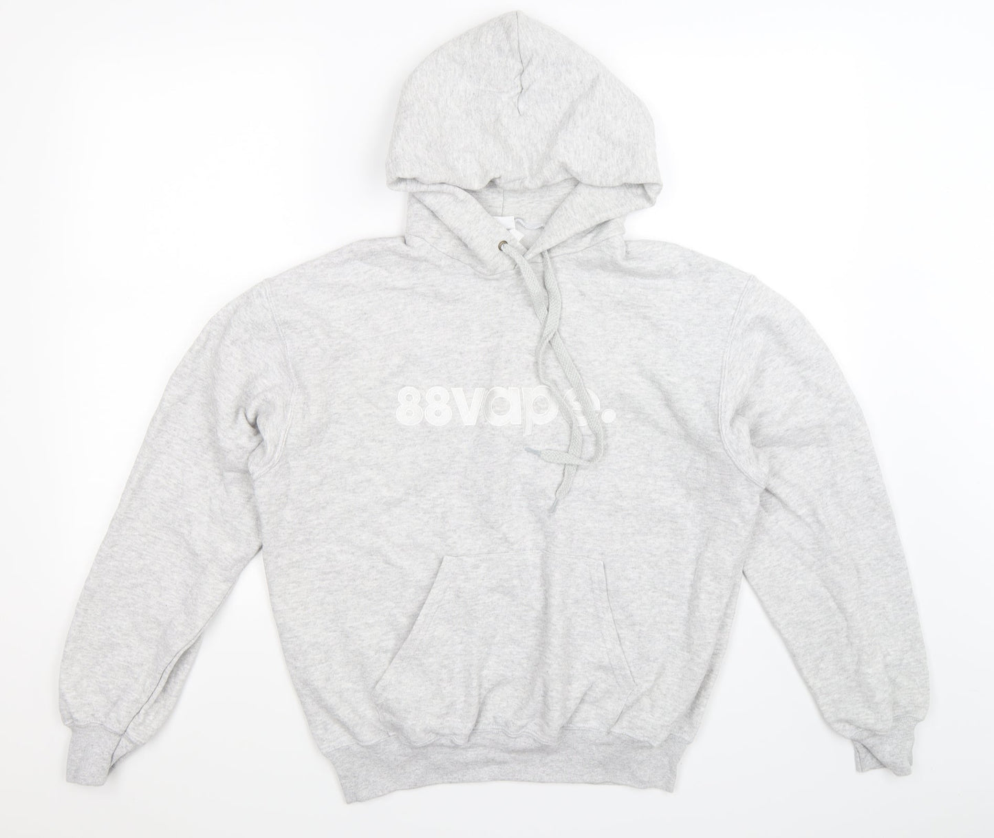 Fruit of the Loom Mens Grey   Pullover Hoodie Size M