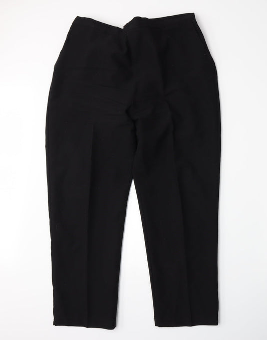 Emma Collection Womens Black   Trousers  Size 20 L27 in