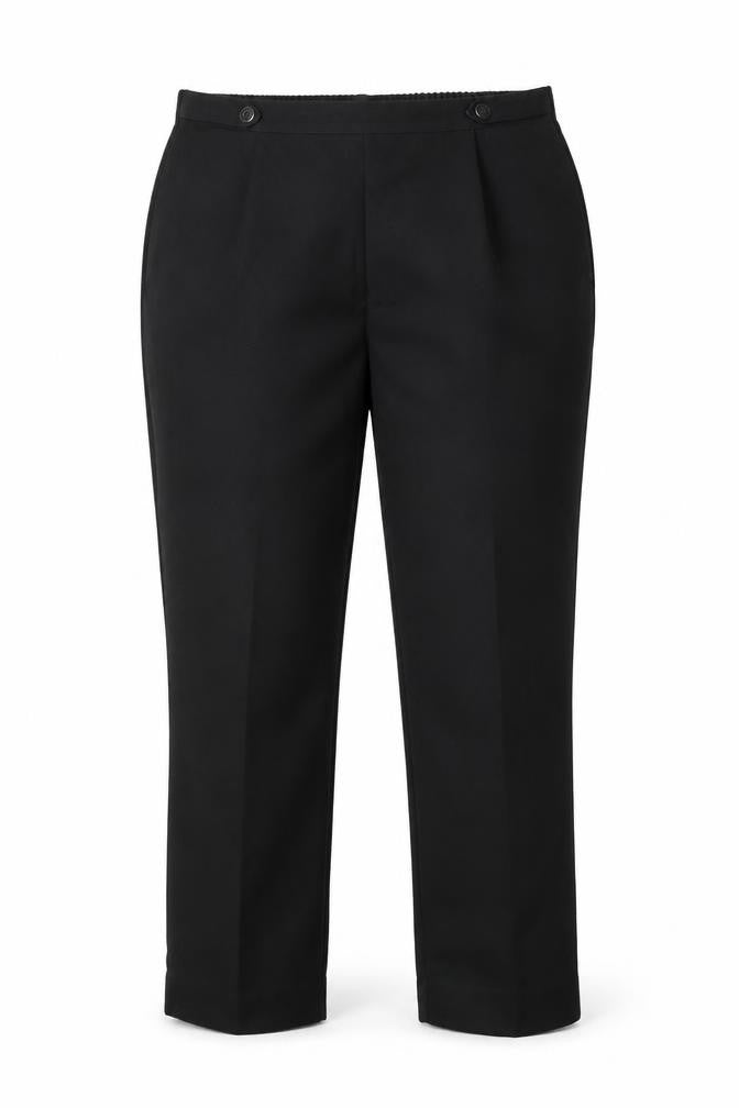 Bonmarché Womens Black Trousers Size 12 L25 in