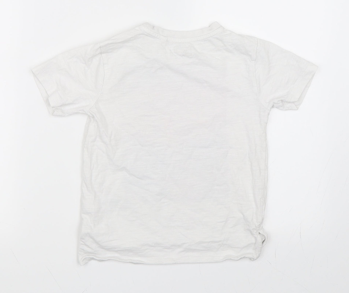 NEXT Boys White   Basic T-Shirt Size 5 Years